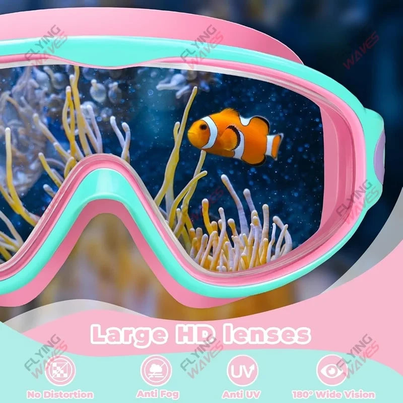 Anti-Fog Kids Swimming Goggles
