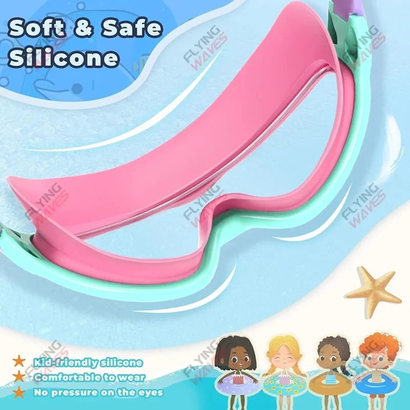 Anti-Fog Kids Swimming Goggles