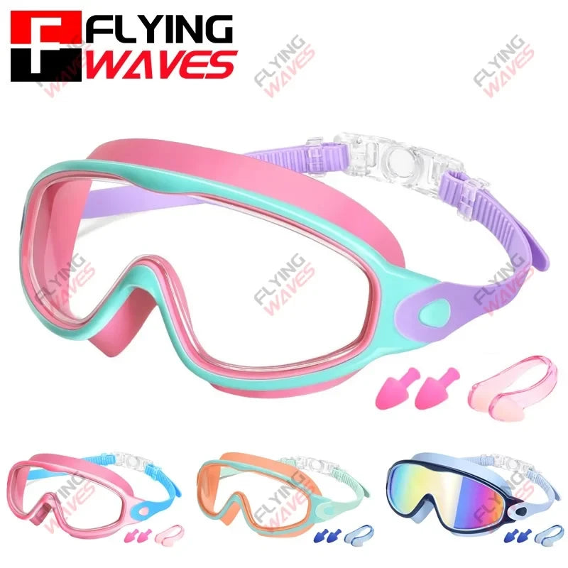 Anti-Fog Kids Swimming Goggles