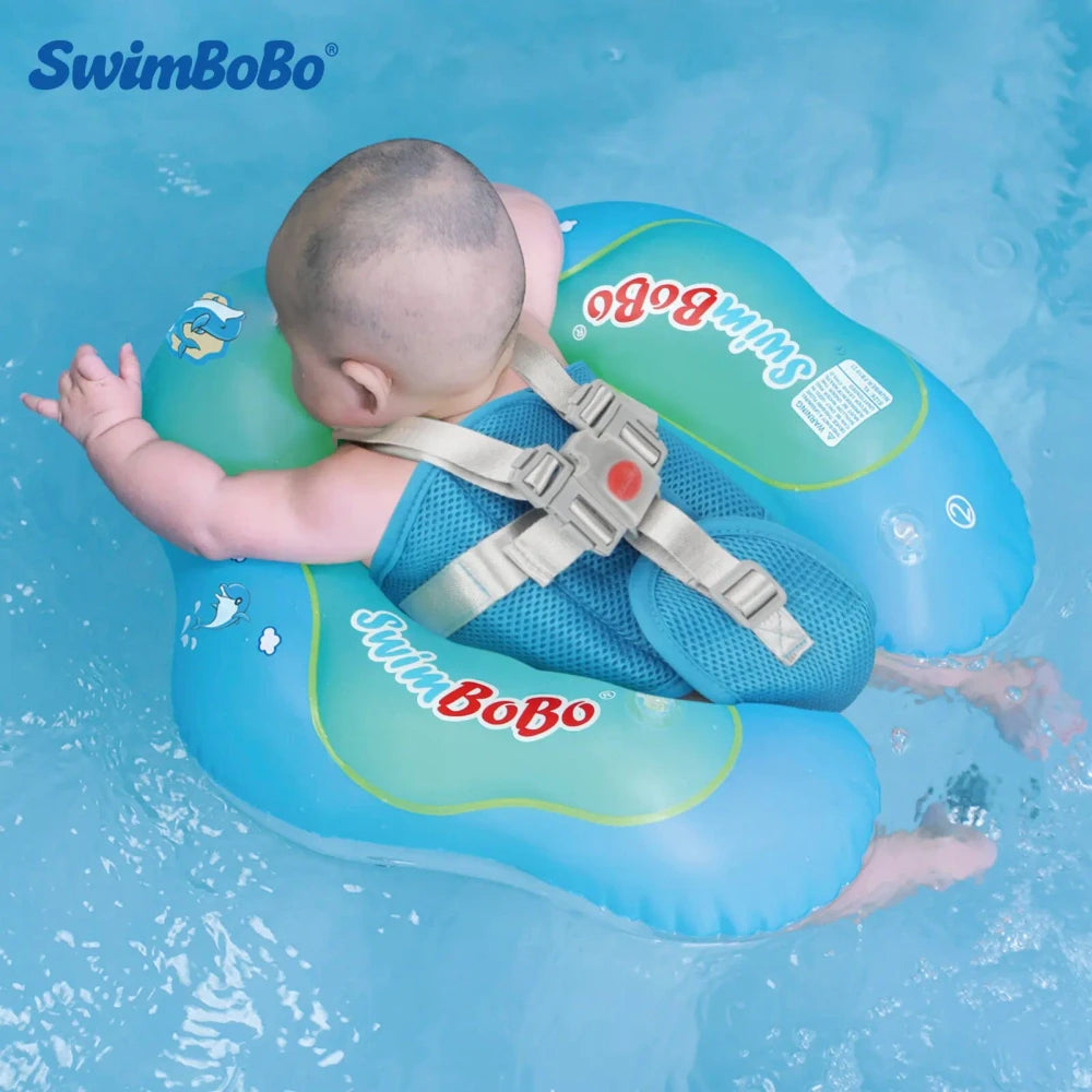 Inflatable Infant Pool Float with Canopy